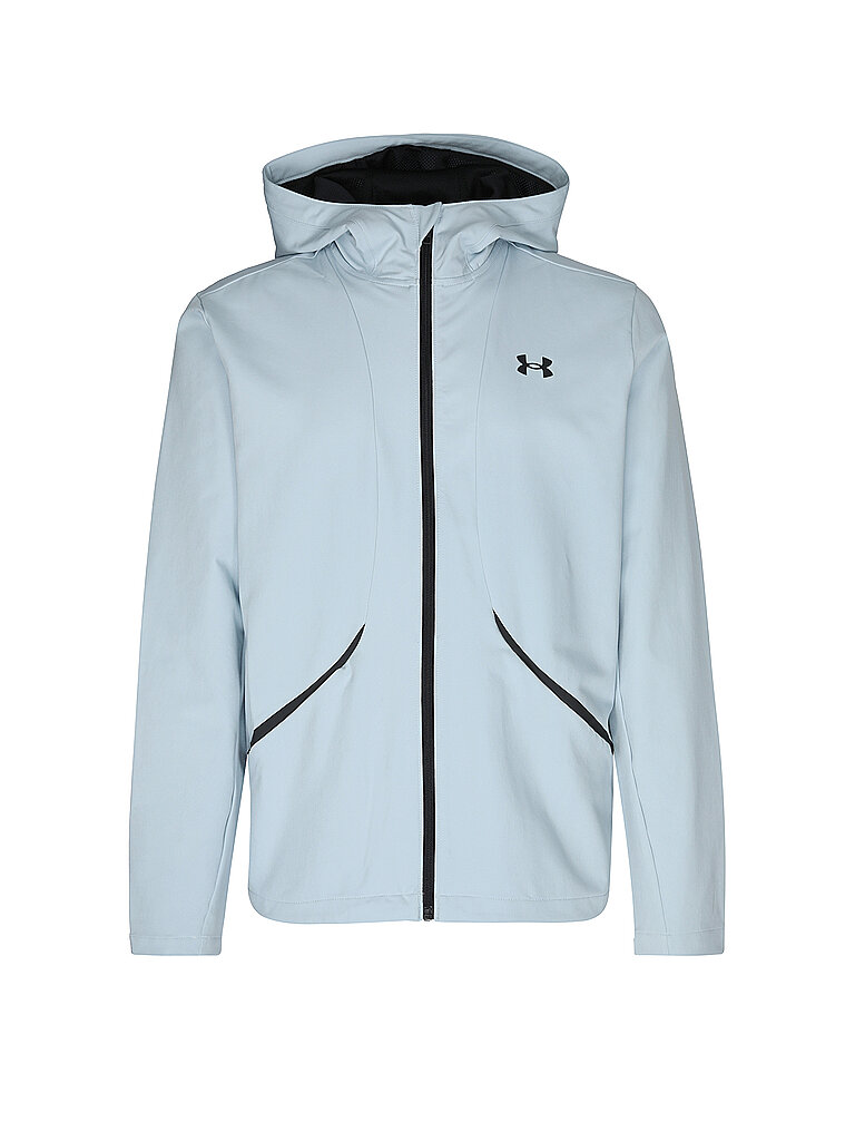 UNDER ARMOUR Herren Kapuzenjacke UA Unstoppable Webstoff hellblau | S